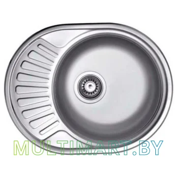 Кухонная мойка КромРус EC 257 RUS (чаша справа, без сифона)
